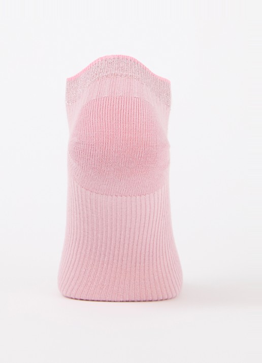 MarcMarcs Moscow sneakersokken met lurex in 2-pack - voorkant 3 roze