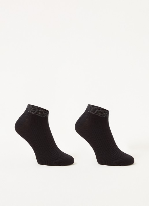 MarcMarcs Moscow sokken met lurex in 2-pack