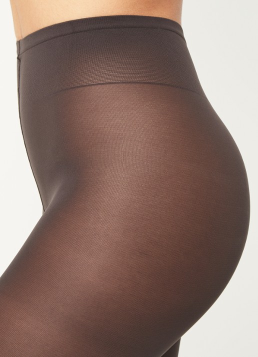 MarcMarcs Panty in 60 denier  - detail 2 antraciet