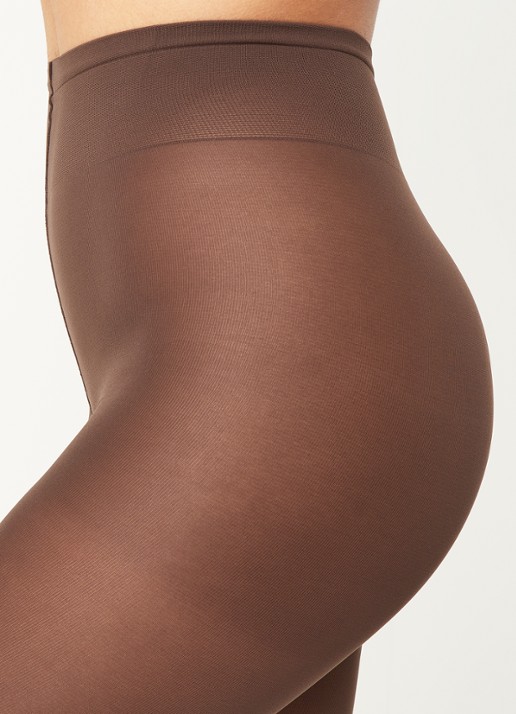MarcMarcs Panty in 60 denier  - detail 4 bruin