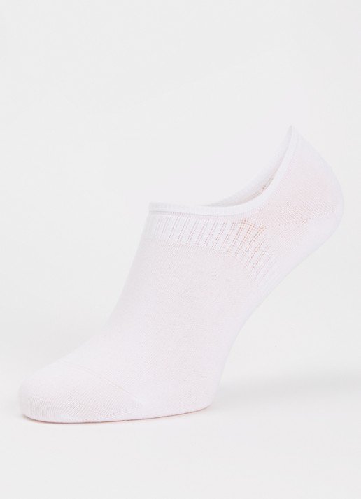 MarcMarcs Sneakersokken in 2-pack - detail wit
