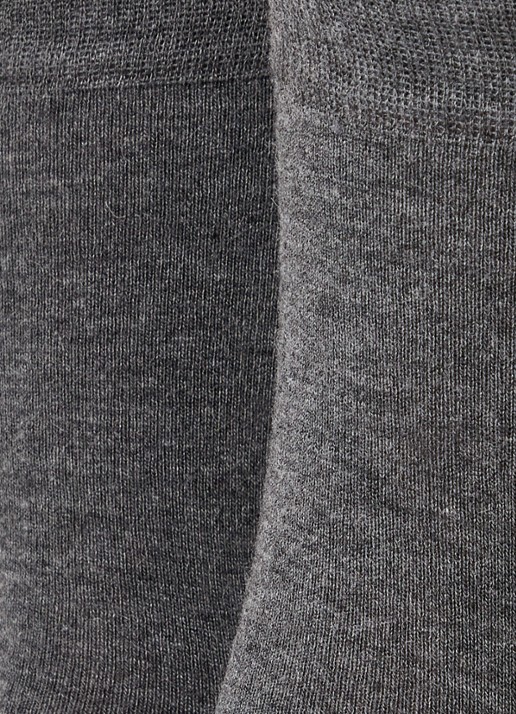 MarcMarcs Sokken in kasjmierblend - detail 5 donkergrijs