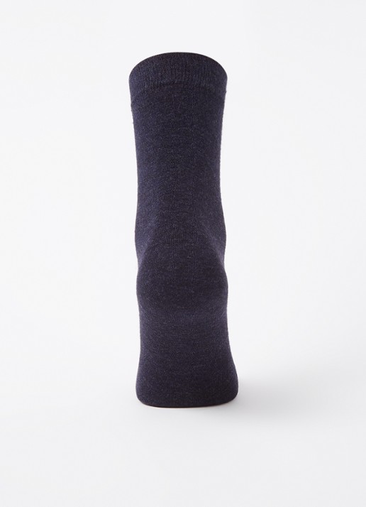 MarcMarcs Sokken in kasjmierblend - voorkant 3 donkerblauw