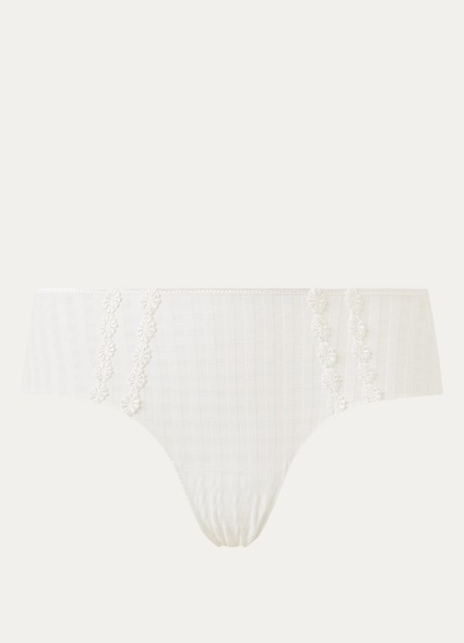 Marie Jo Avero hotpants - voorkant 4 gebroken wit