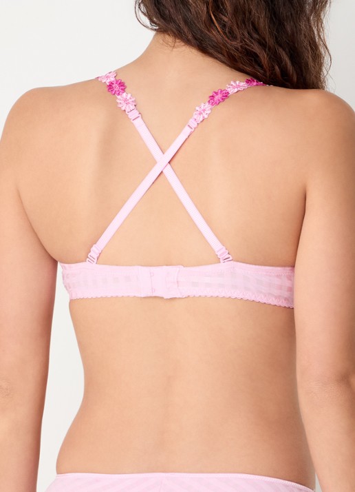 Marie Jo Avero voorgevormde beugel bh met bloemborduring - detail 5 roze