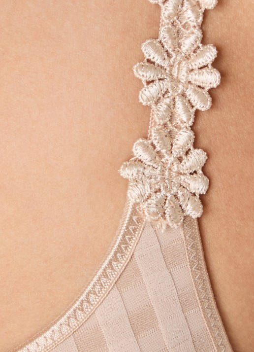 Marie Jo Avero voorgevormde beugel bh met ruitdessin - detail 6 beige