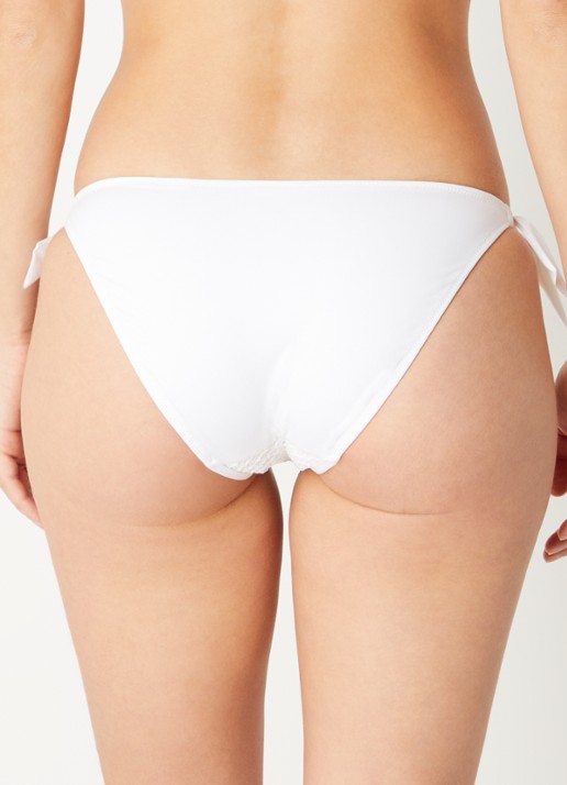 Marie Jo Emly bikinislip met geknoopt detail - achterkant wit