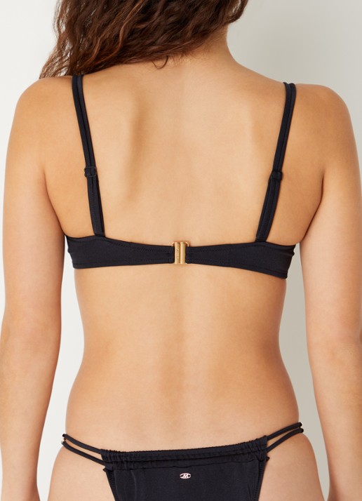 Marie Jo Hello Sunset balconette bikinitop  - achterkant 5 zwart