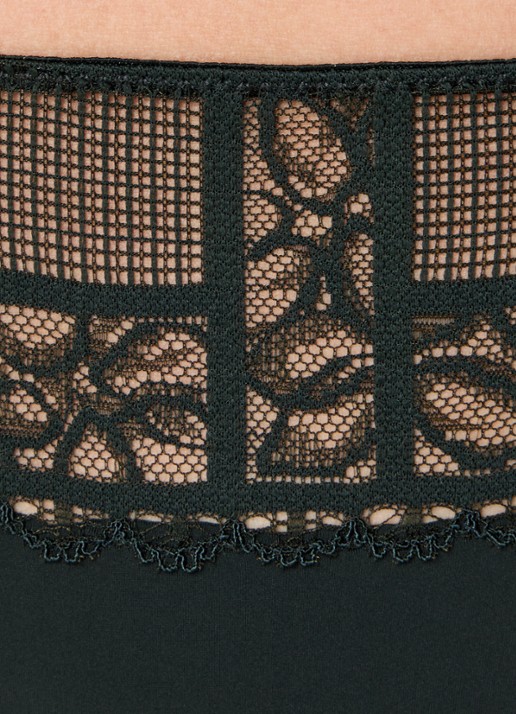 Marie Jo Jadei string met kant - detail 5 groen
