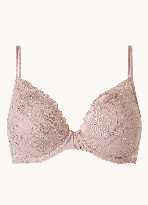 Marie Jo Jane push-up bh met uitneembare vulling - voorkant oudroze