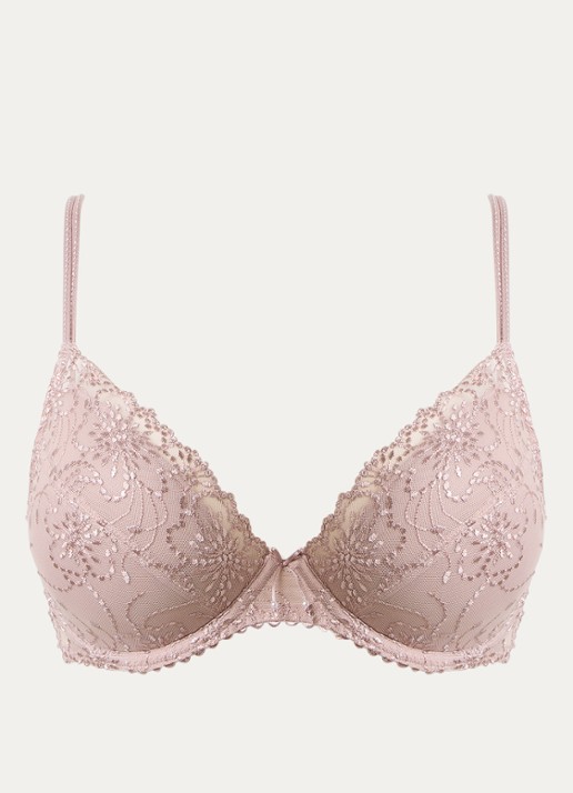 Marie Jo Jane push-up bh met uitneembare vulling - voorkant 3 oudroze