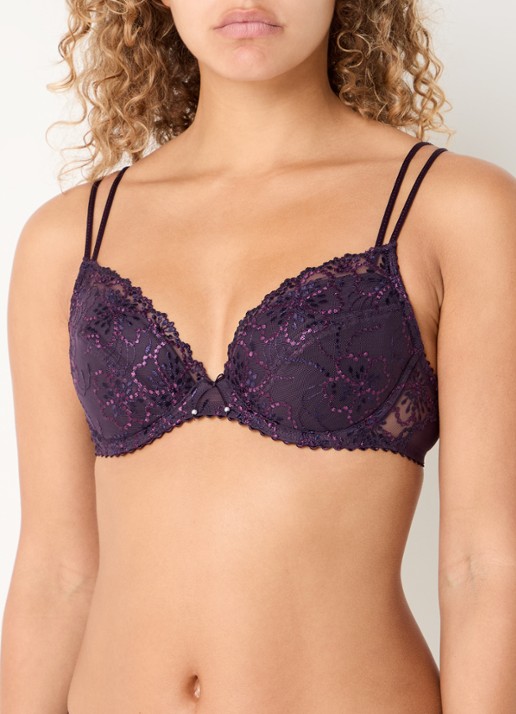 Marie Jo Jane push-up bh met uitneembare vulling - detail 3 paars
