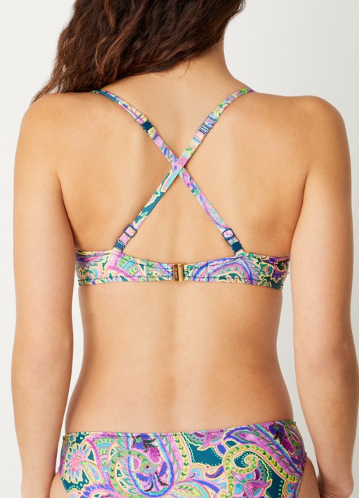 Marie Jo Jolise voorgevormde bikinitop met print - detail 5 groen