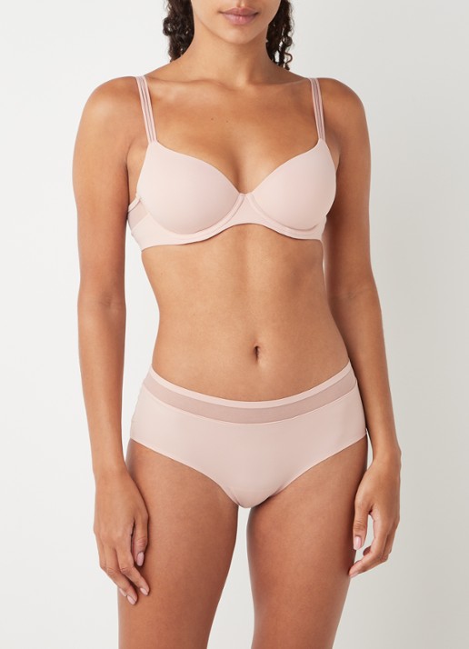 Marie Jo Louie naadloze slip - voorkant 2 oudroze