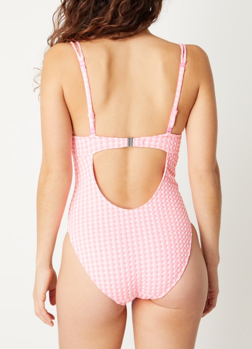 Marie Jo Mary Lynn badpak met beugel - achterkant 4 roze