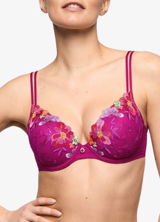 Marie Jo Odilly voorgevormde beugel bh met mesh - detail 3 roze