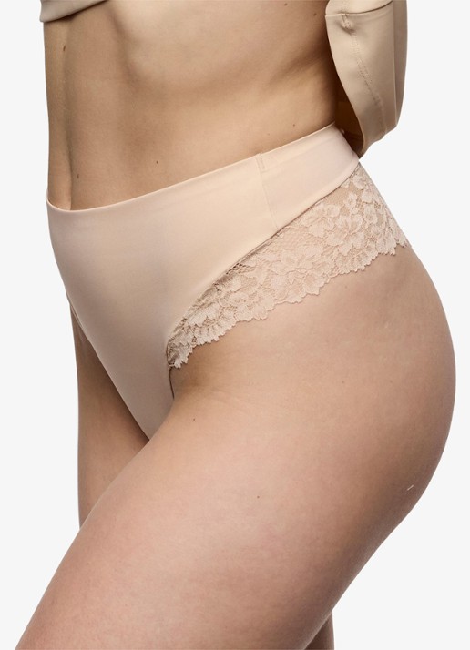 Marie Jo Soft Studio shorty met kant - detail 5 beige