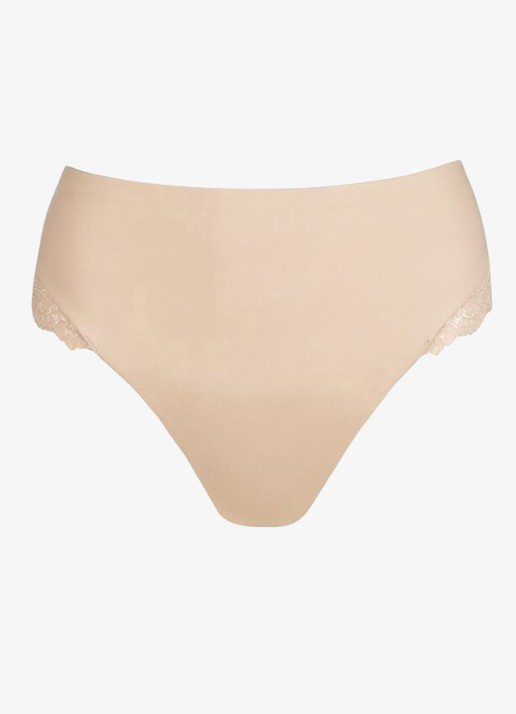 Marie Jo Soft Studio shorty met kant - voorkant 2 beige