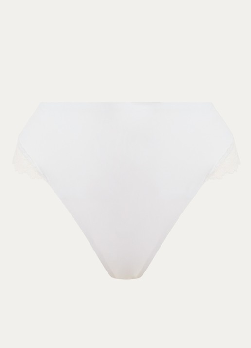 Marie Jo Soft Studio shorty met kant - voorkant 2 wit