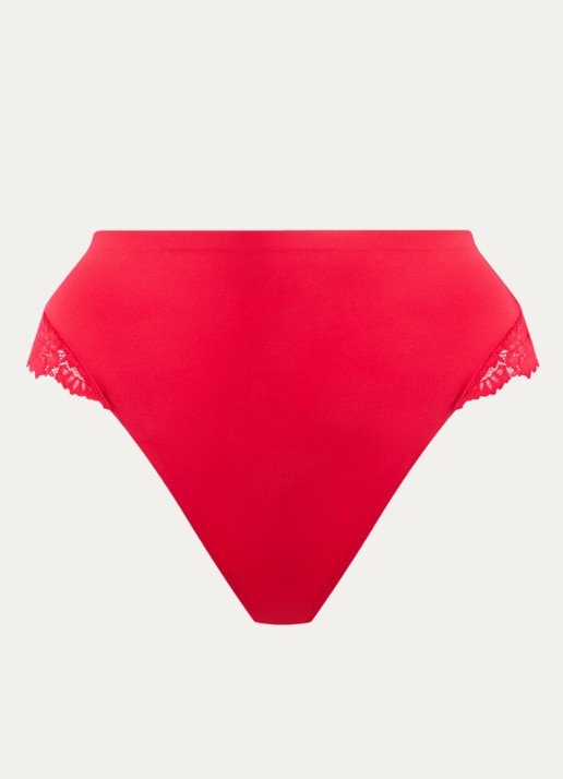 Marie Jo Soft Studio shorty met kant - voorkant 4 rood