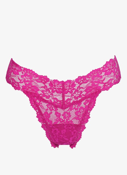 Marie Jo Soft Studio string van kant - voorkant 4 fuchsia