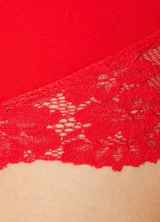 Marie Jo Soft Studio tailleslip - detail 4 rood
