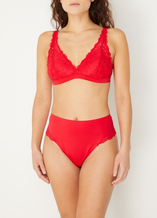 Marie Jo Soft Studio voorgevormde bralette - voorkant 2 rood