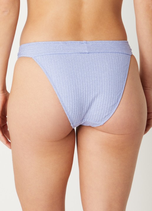 Marie Jo Tinijs bikinislip met glansdraad - achterkant 3 lavendel