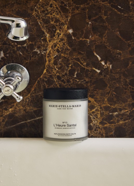 Marie-Stella-Maris L'Heure Santal badzout 450 gram - voorkant 3 transparant