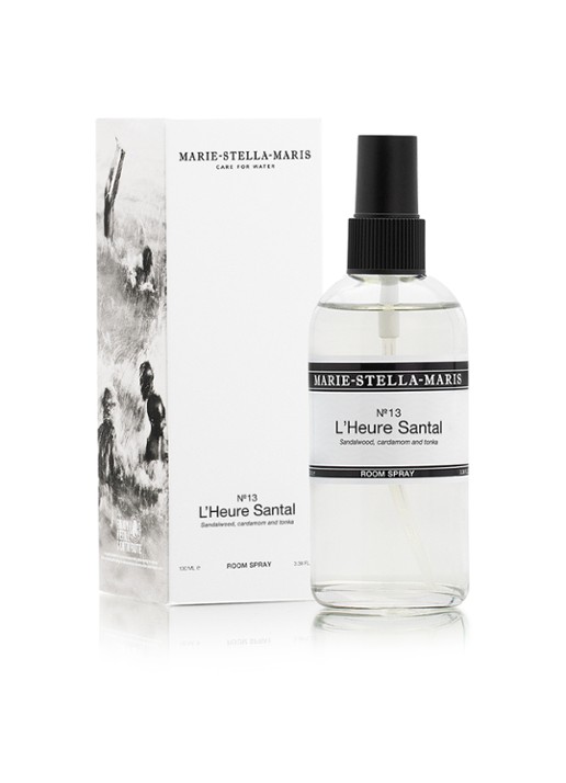 Marie-Stella-Maris L'Heure Santal geurspray 100 ml - detail transparant