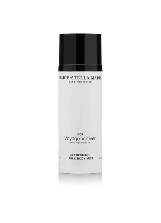 Marie-Stella-Maris No. 07 Voyage Vetiver Hair & Body Mist 90 ml - voorkant 4 transparant