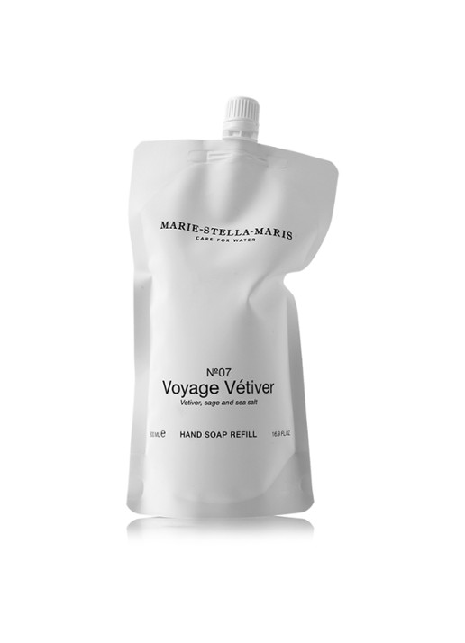 Marie-Stella-Maris No.07 Voyage Vétiver handzeep navulling 500 ml