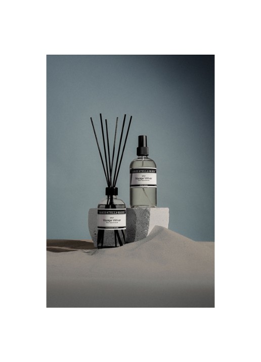 Marie-Stella-Maris No.07 Voyage Vétiver huisparfum 250 ml - detail wit