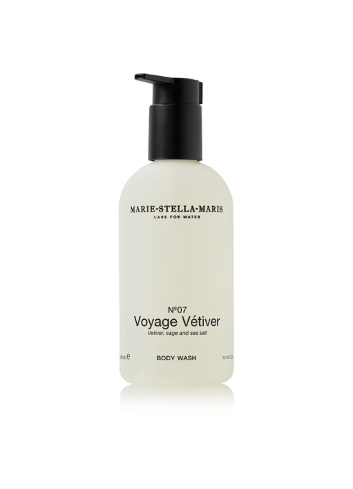 Marie-Stella-Maris No.07 Voyage Vétiver Shower Gel - douchegel 300 ml - voorkant wit