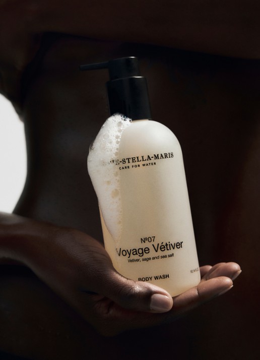 Marie-Stella-Maris No.07 Voyage Vétiver Shower Gel - douchegel 300 ml - voorkant 2 wit