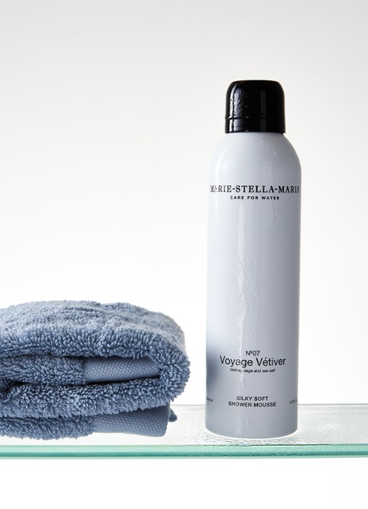 Marie-Stella-Maris No.07 Voyage Vétiver Shower Mousse - douchegel 200 ml - voorkant 4 wit