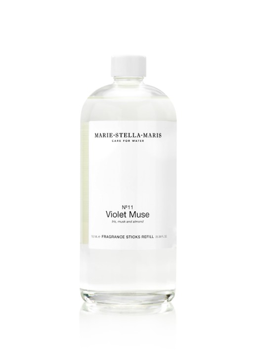 Marie-Stella-Maris No. 11 Violet Muse Fragrance Sticks - geurstokjes navulling 750 ml