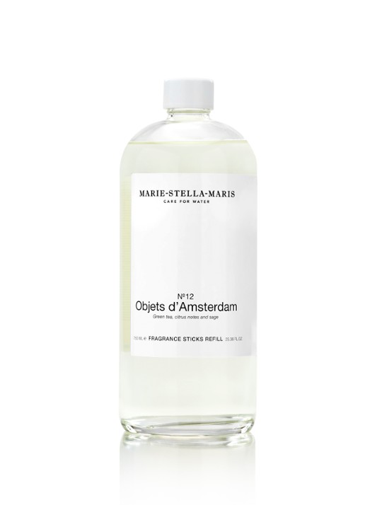 Marie-Stella-Maris No. 12 Objets d'Amsterdam Fragrance Sticks - geurstokjes navulling 750 ml