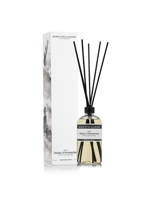 Marie-Stella-Maris No.12 Objets d'Amsterdam geurstokjes 500 ml - detail 3 transparant