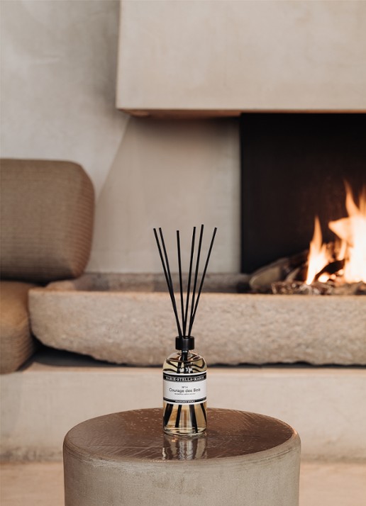 Marie-Stella-Maris No.14 Courage des Bois Scent Diffuster - geurstokjes - voorkant 2 transparant