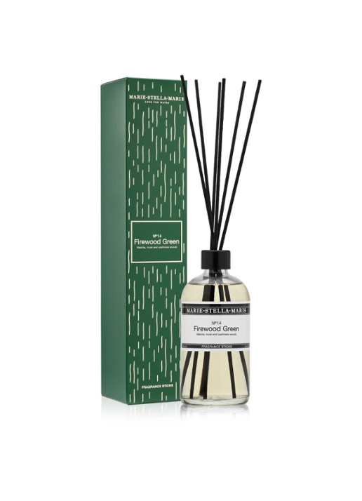 Marie-Stella-Maris No.14 Firewood Green geurstokjes 250 ml