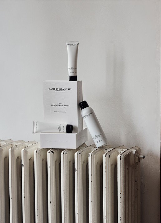 Marie-Stella-Maris Objets d'Amsterdam Refreshing Body Care - verzorgingsset - voorkant 2 transparant