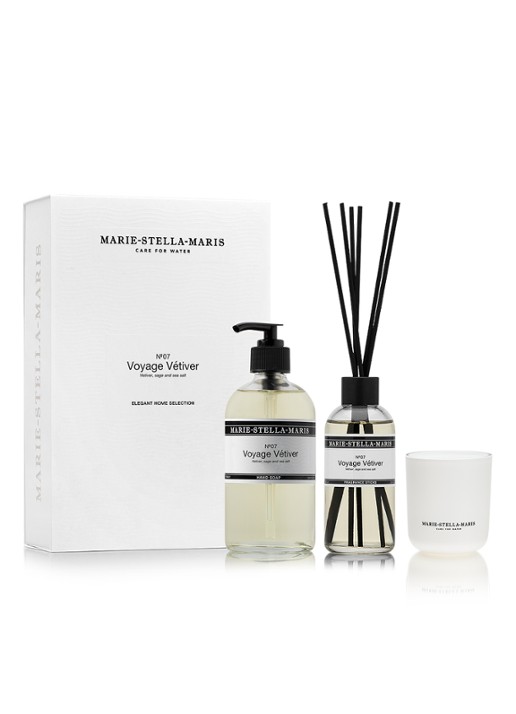 Marie-Stella-Maris Voyage Vétiver Elegant Home Selection Set - geuren- en verzorgingsset