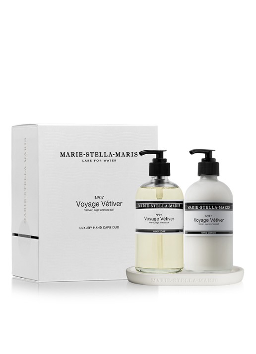 Marie-Stella-Maris Voyage Vétiver handzeep en handlotion - verzorgingsset
