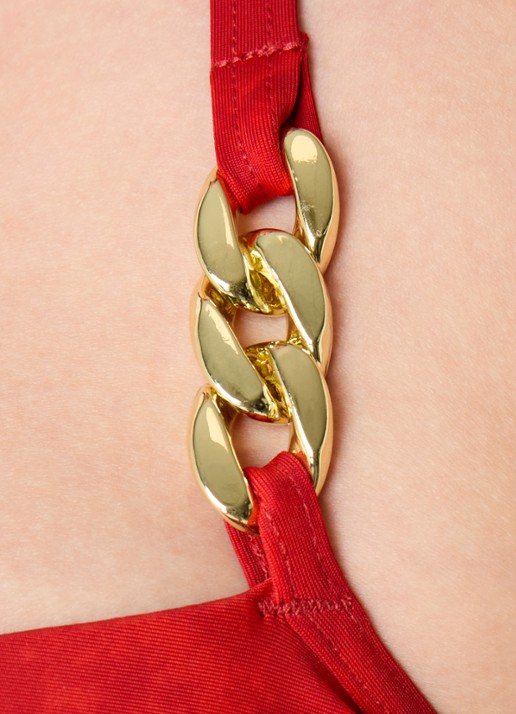 Marlies Dekkers Acapulca voorgevormde bikinitop met print - detail 5 rood