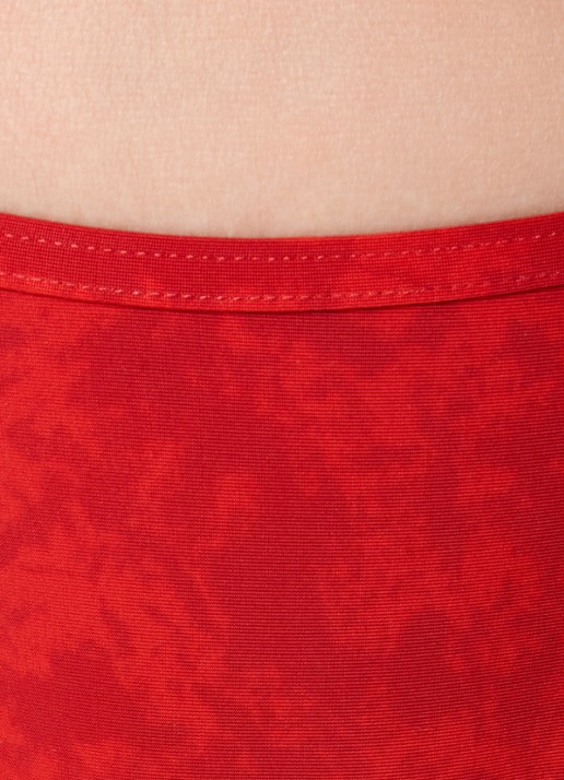 Marlies Dekkers Acapulco  tanga bikinislip met print - detail 4 rood