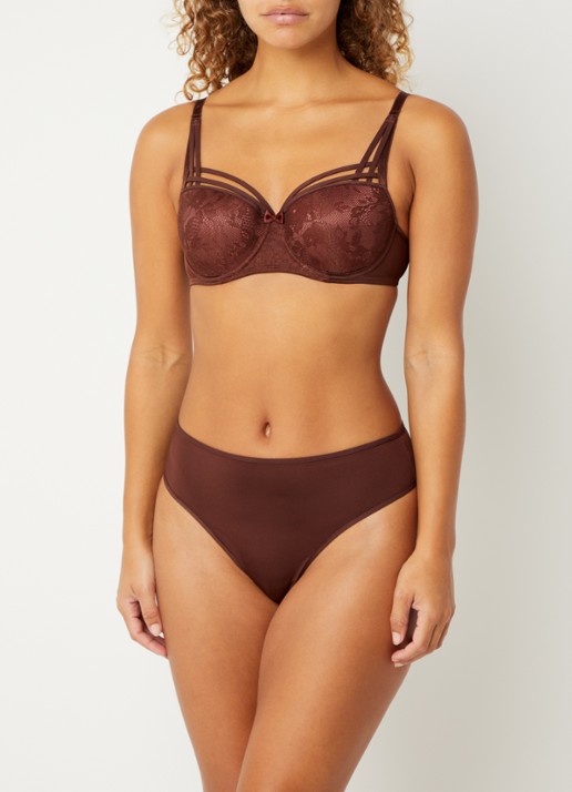 Marlies Dekkers Beugel bh met bloemborduring