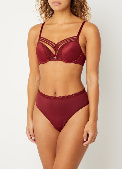 Marlies Dekkers Beugel bh met overlay van kant