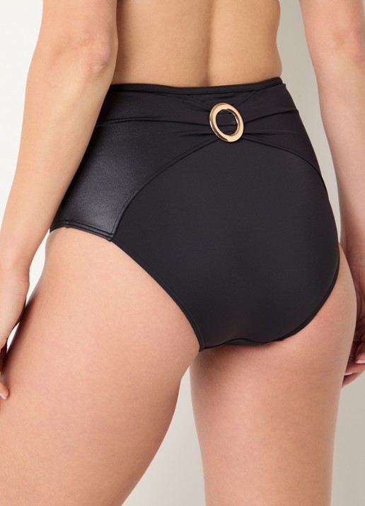 Marlies Dekkers Conchita high waisted bikinislip - achterkant zwart