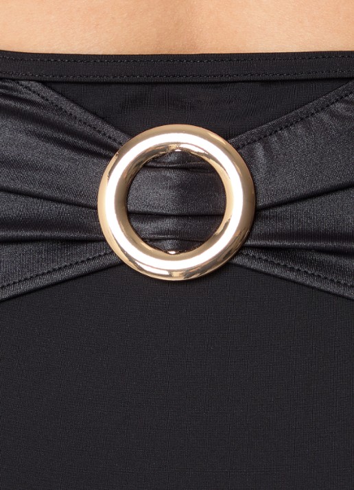 Marlies Dekkers Conchita high waisted bikinislip - detail 3 zwart